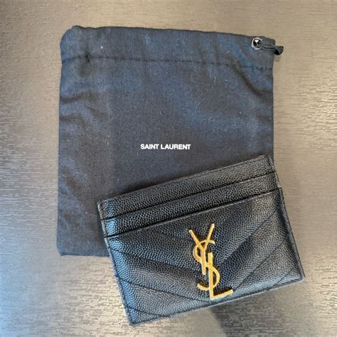 ysl cassandra card case